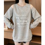 肩開きトップス カットアウトトレーナー ゆったりトップス | SUNSHINE CLOSET | 詳細画像10 