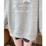 肩開きトップス カットアウトトレーナー ゆったりトップス | SUNSHINE CLOSET | 詳細画像5 
