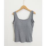 リブタンクトップ 背中開きトップス ノンワイヤータンクトップ | SUNSHINE CLOSET | 詳細画像21