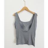 リブタンクトップ 背中開きトップス ノンワイヤータンクトップ | SUNSHINE CLOSET | 詳細画像22