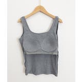 リブタンクトップ 背中開きトップス ノンワイヤータンクトップ | SUNSHINE CLOSET | 詳細画像23