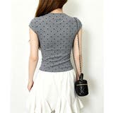 tシャツ半袖コンパクトTシャツ カットソー半袖 韓国風 | SUNSHINE CLOSET | 詳細画像26
