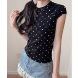 tシャツ半袖コンパクトTシャツ カットソー半袖 韓国風 | SUNSHINE CLOSET | 詳細画像6