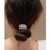 幾何柄ヘアゴムヘアリング キラキラ髪留め | SUNSHINE CLOSET | 詳細画像1 
