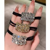 幾何柄ヘアゴムヘアリング キラキラ髪留め | SUNSHINE CLOSET | 詳細画像7 