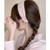 ヘアバンドレディース 韓国風ヘアアクセサリー無地 ワンポイント | SUNSHINE CLOSET | 詳細画像1 