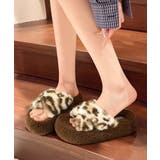 ファーサンダル 厚底韓国風ファースリッパ | SUNSHINE CLOSET | 詳細画像11
