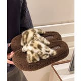 ファーサンダル 厚底韓国風ファースリッパ | SUNSHINE CLOSET | 詳細画像14