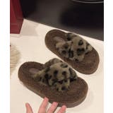 ファーサンダル 厚底韓国風ファースリッパ | SUNSHINE CLOSET | 詳細画像22