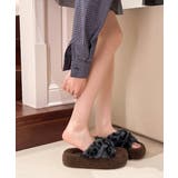 ファーサンダル 厚底韓国風ファースリッパ | SUNSHINE CLOSET | 詳細画像6