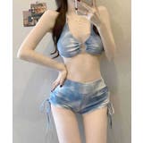 レディースセパレート水着 シアートップス付きビキニセット 韓国風水着トレンド水着… | SUNSHINE CLOSET | 詳細画像19 