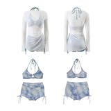 レディースセパレート水着 シアートップス付きビキニセット 韓国風水着トレンド水着… | SUNSHINE CLOSET | 詳細画像25 