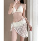 スカート付きビキニ 韓国風水着 ホルターネックビキニ | SUNSHINE CLOSET | 詳細画像1 