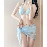 スカート付きビキニ 韓国風水着 ホルターネックビキニ | SUNSHINE CLOSET | 詳細画像10 