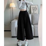 ワイドパンツ ハイウエストガウチョパンツ | SUNSHINE CLOSET | 詳細画像4 