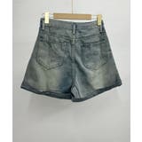 ロールアップ デニムショートパンツ 美脚 | SUNSHINE CLOSET | 詳細画像11