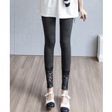 レース切り替えレギンス 美脚美尻スパッツ | SUNSHINE CLOSET | 詳細画像11