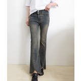 フレアデニムパンツ ハイウエストジーンズ | SUNSHINE CLOSET | 詳細画像5