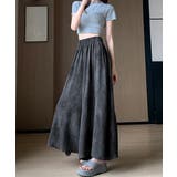 ガウチョパンツ タイダイ柄ワイドパンツ | SUNSHINE CLOSET | 詳細画像5 