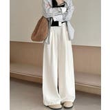 ワイドパンツウエストゴムストレートパンツ | SUNSHINE CLOSET | 詳細画像4