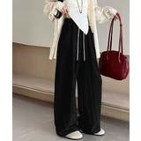 ワイドパンツウエストゴムストレートパンツ | SUNSHINE CLOSET | 詳細画像7