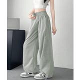 ワイドパンツ レディースストレートパンツ | ANGELCLOSET | 詳細画像2