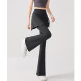 ヨガパンツ スカート付きセミフレアパンツ | SUNSHINE CLOSET | 詳細画像6 