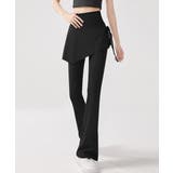 ヨガパンツ スカート付きセミフレアパンツ | SUNSHINE CLOSET | 詳細画像7 