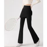 ヨガパンツ スカート付きセミフレアパンツ | SUNSHINE CLOSET | 詳細画像8 