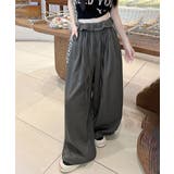 ハイウエストストレートパンツ ウエストゴム お洒落 | SUNSHINE CLOSET | 詳細画像1 