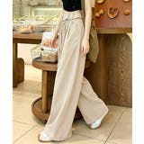ハイウエストストレートパンツ ウエストゴム お洒落 | SUNSHINE CLOSET | 詳細画像3 
