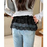 総レースヒップカバー ティアード裾カバー | SUNSHINE CLOSET | 詳細画像3