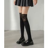 ニーハイソックス花柄レース切り替え靴下 | SUNSHINE CLOSET | 詳細画像12 