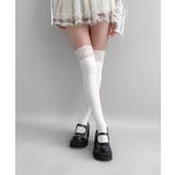 ニーハイソックス花柄レース切り替え靴下 | SUNSHINE CLOSET | 詳細画像5 