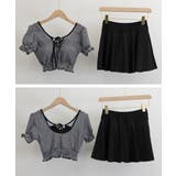 ギンガムチェック水着セット露出控えめ水着 | SUNSHINE CLOSET | 詳細画像11