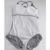 フリル付きスイムウェア クロスバックワンピース水着 カーディガン付き | SUNSHINE CLOSET | 詳細画像17 