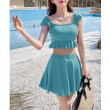 セットアップ水着 フリルビキニ盛れる水着 | SUNSHINE CLOSET | 詳細画像12 