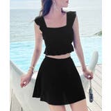 セットアップ水着 フリルビキニ盛れる水着 | SUNSHINE CLOSET | 詳細画像3 