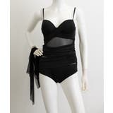 盛れるワンピース水着パレオ付き２点セット | SUNSHINE CLOSET | 詳細画像10 