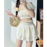オフショルダートップス ショートパンツ ハイウエスト | SUNSHINE CLOSET | 詳細画像10 