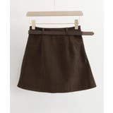 コーデュロイプリーツスカート ベルト付き | SUNSHINE CLOSET | 詳細画像17 