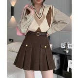 コーデュロイプリーツスカート ベルト付き | SUNSHINE CLOSET | 詳細画像9 
