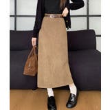 コーデュロイタイトスカート ベルト付き | SUNSHINE CLOSET | 詳細画像2 