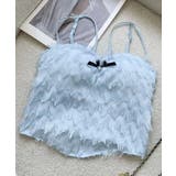 フリンジキャミソールカップ付きブラトップ | SUNSHINE CLOSET | 詳細画像14 