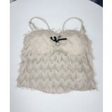 フリンジキャミソールカップ付きブラトップ | SUNSHINE CLOSET | 詳細画像19 