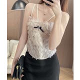 フリンジキャミソールカップ付きブラトップ | SUNSHINE CLOSET | 詳細画像3 