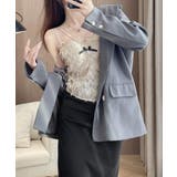 フリンジキャミソールカップ付きブラトップ | SUNSHINE CLOSET | 詳細画像4 