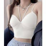 カップ付きキャミソールホルターネック快適 | ANGELCLOSET | 詳細画像5