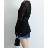 透かし編みニットトップス レディース長袖 | SUNSHINE CLOSET | 詳細画像5