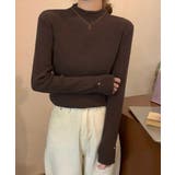プチハイネックニットトップス 袖口ボタン | SUNSHINE CLOSET | 詳細画像9